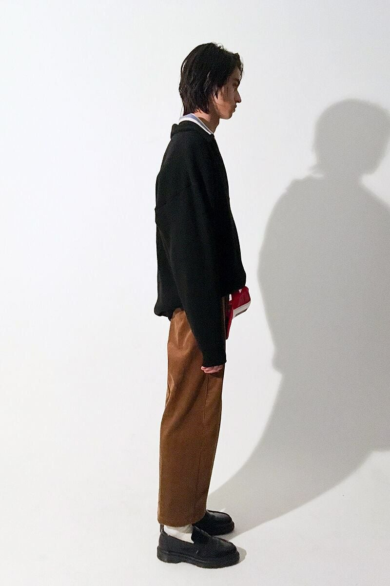 RICE NINE TEN(ライスナインテン)COLLARED V NECK SWEATER カラードVネックセーター KN-CV -8