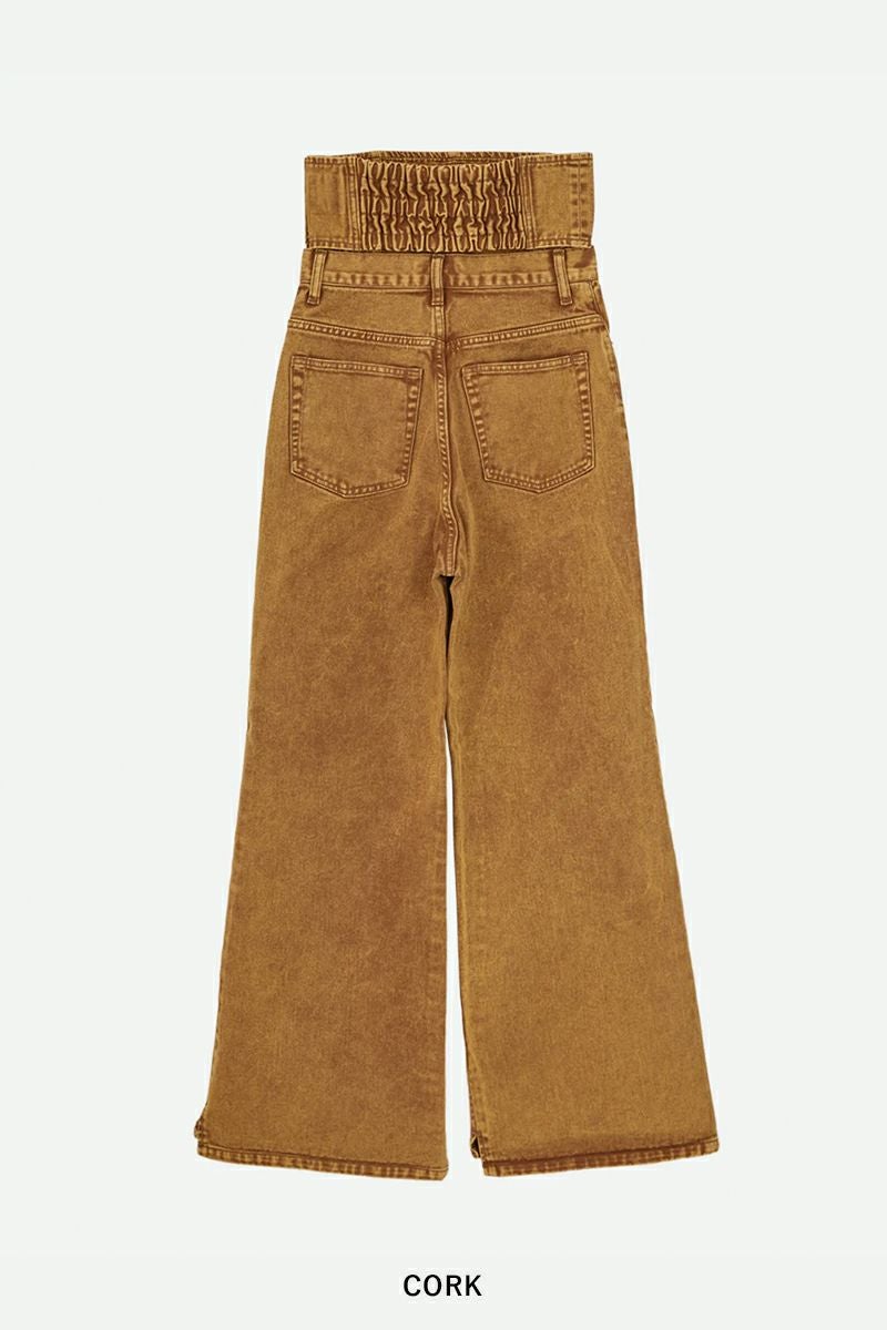 NOUNLESS(ナウンレス)CORSET WITH WIDE DENIM PANTS コルセットワイドデニム 112410830200 -19