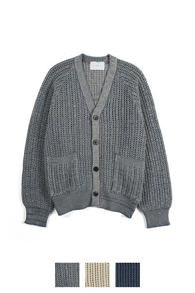 SUGARHILL(シュガーヒル)COTTON KNIT CARDIGAN コットンニットカーディガン 2441000603