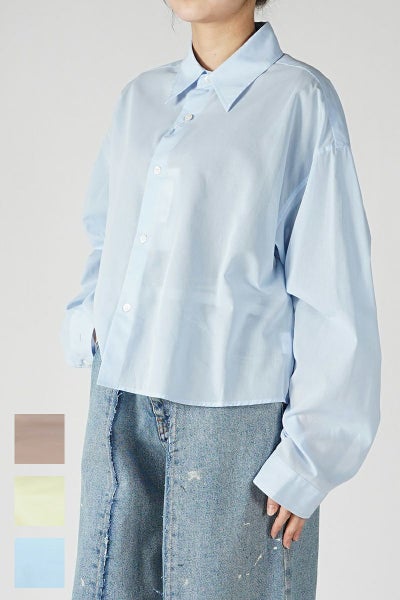 MY___(マイ)CROPPED SHIRT クロップドシャツ 241-61301
