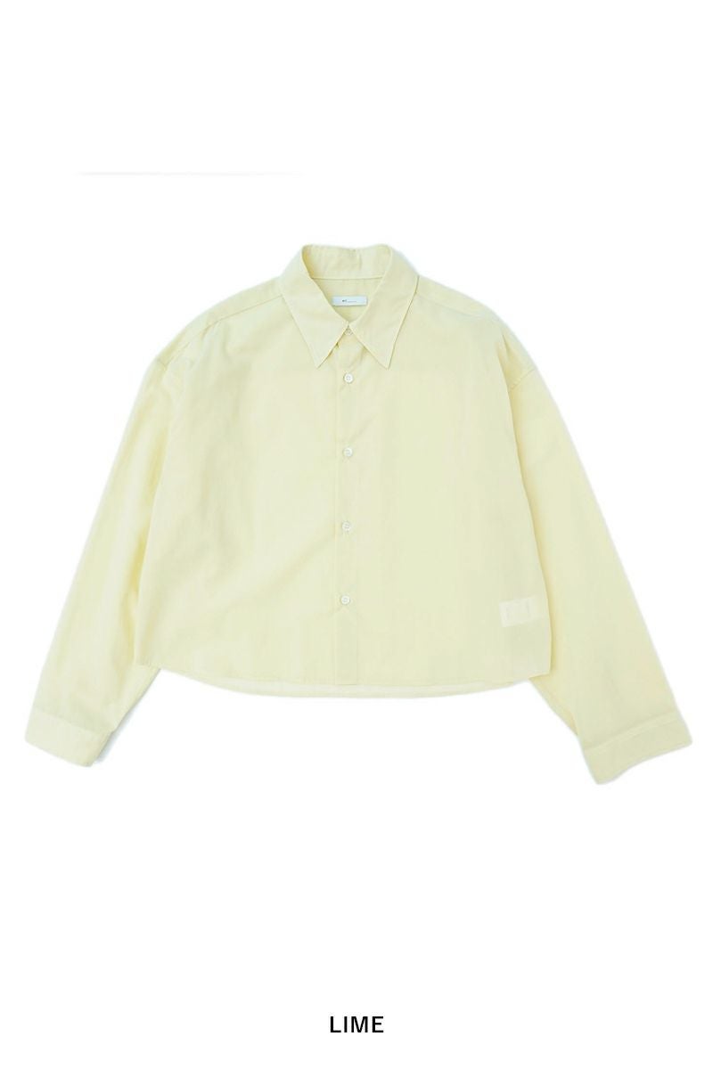 MY___(マイ)CROPPED SHIRT クロップドシャツ 241-61301 -12