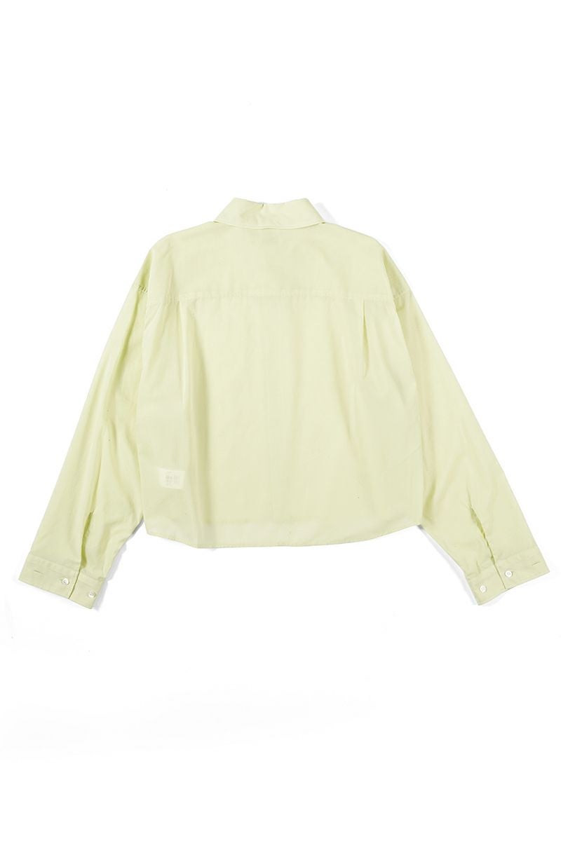 MY___(マイ)CROPPED SHIRT クロップドシャツ 241-61301 -13