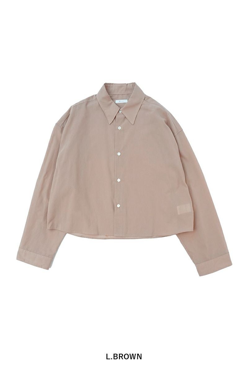 MY___(マイ)CROPPED SHIRT クロップドシャツ 241-61301 -14