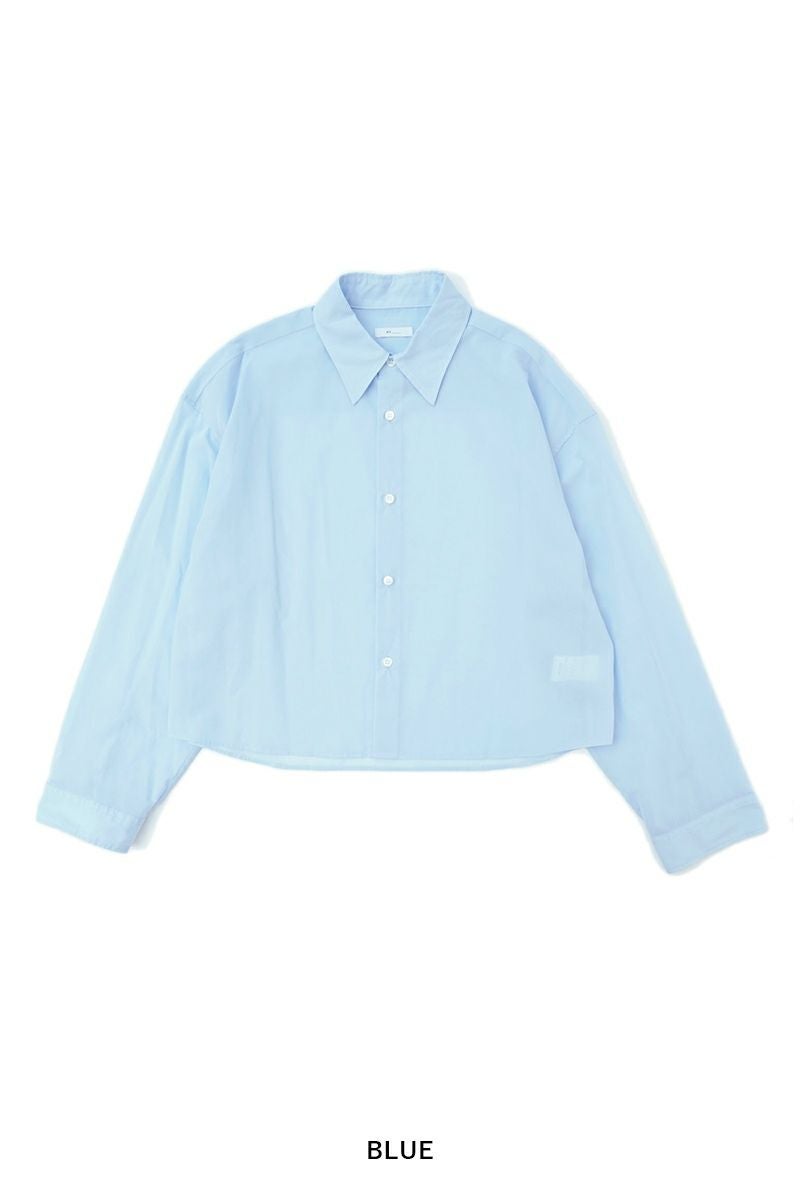 MY___(マイ)CROPPED SHIRT クロップドシャツ 241-61301 -15