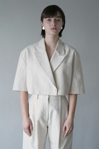 CLANE(クラネ)CROPPED TAILORED JACKET クロップドテーラードジャケット 16103-0472