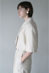 CLANE(クラネ)CROPPED TAILORED JACKET クロップドテーラードジャケット 16103-0472 -1