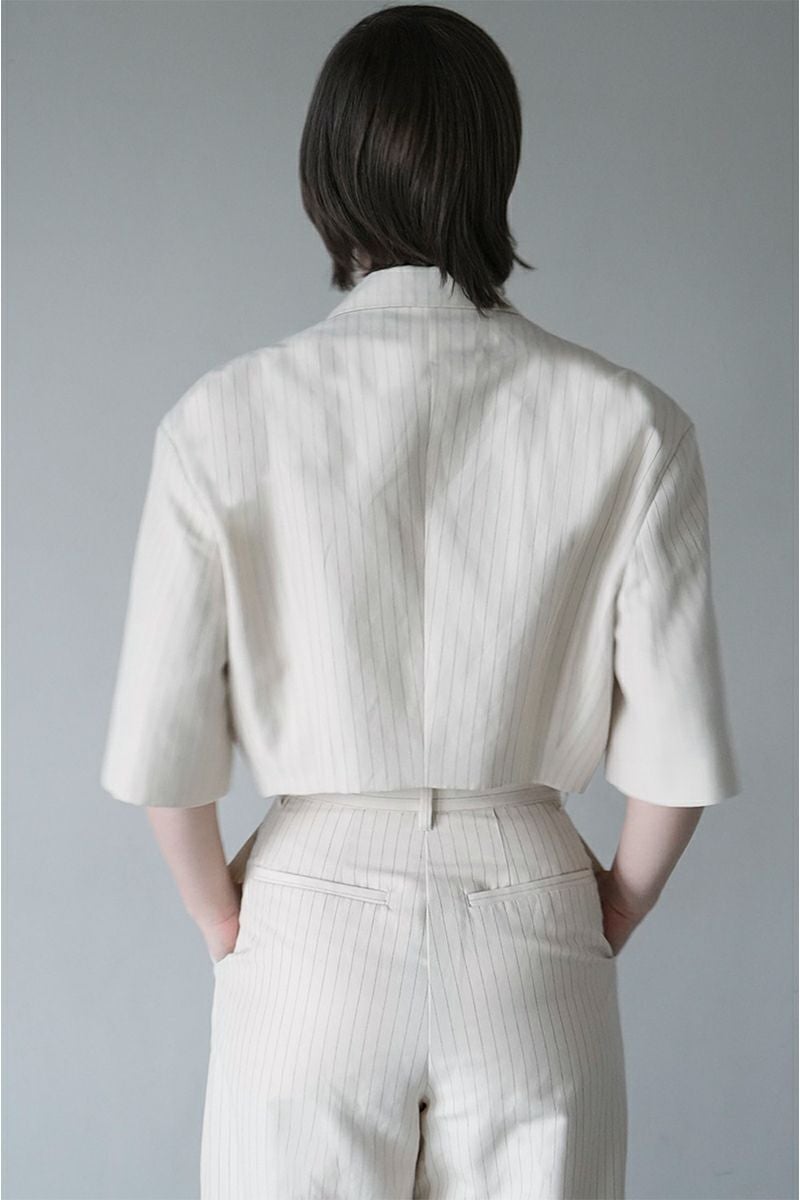 CLANE(クラネ)CROPPED TAILORED JACKET クロップドテーラードジャケット 16103-0472 -2