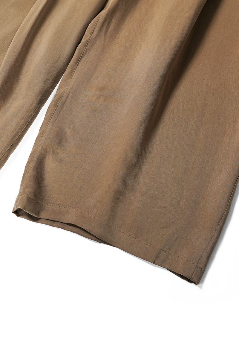 VOAAOV(ヴォアーブ)CUPRO TWILL PANTS キュプラツイルパンツ VOPT-L103 -6