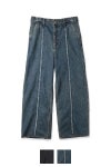 JieDa(ジエダ)CUTTING WIDE DENIM カッティングワイドデニム Jie-24S-PT01