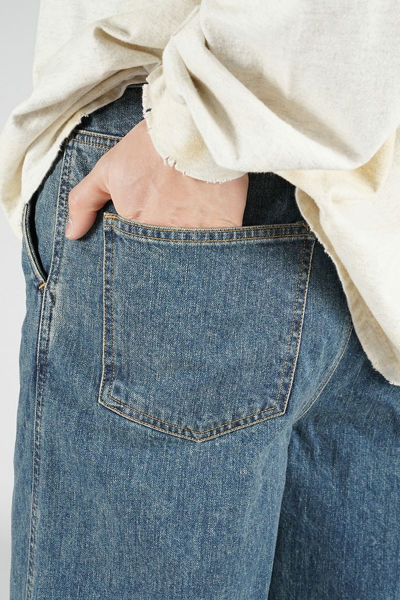 JieDa(ジエダ)CUTTING WIDE DENIM カッティングワイドデニム Jie-24S-PT01 -2