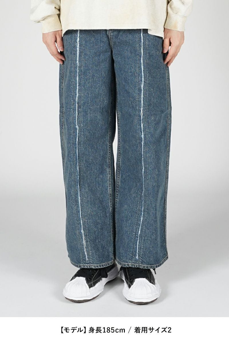 JieDa(ジエダ) | JieDa(ジエダ)CUTTING WIDE DENIM カッティングワイド