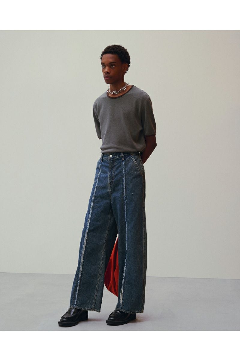 JieDa(ジエダ)CUTTING WIDE DENIM カッティングワイドデニム Jie-24S-PT01 -19