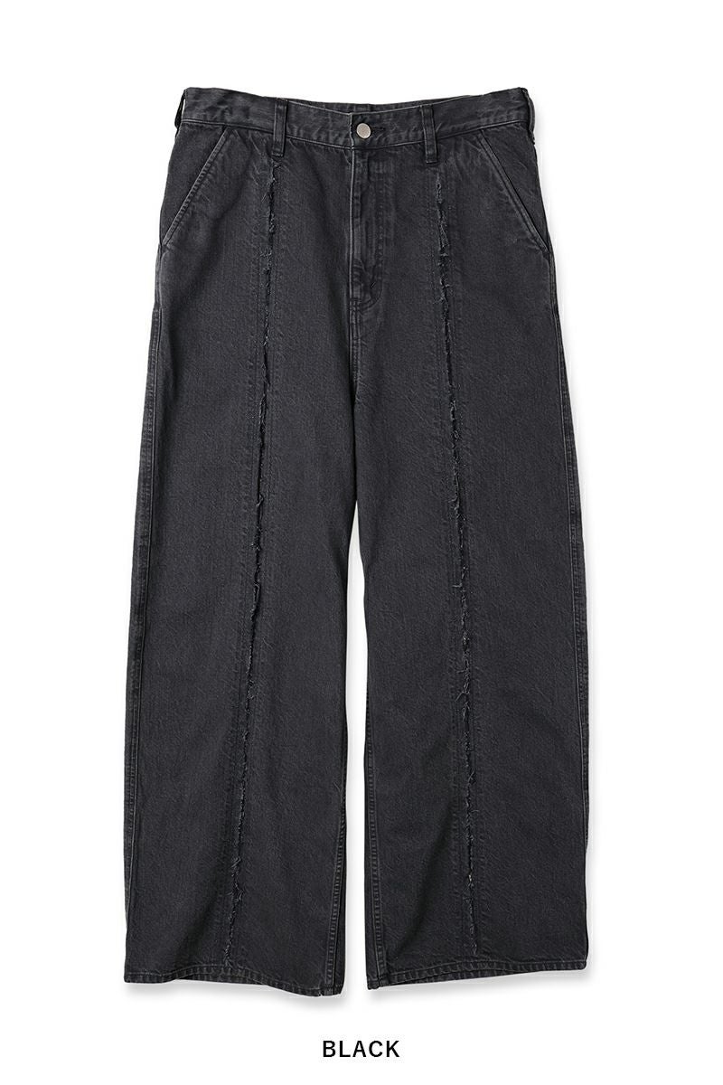 JieDa(ジエダ) | JieDa(ジエダ)CUTTING WIDE DENIM カッティングワイド