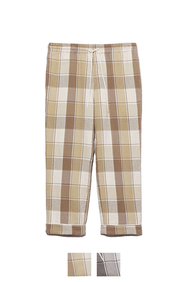 UNUSED(アンユーズド)Check easy pants チェックイージーパンツ UW1113