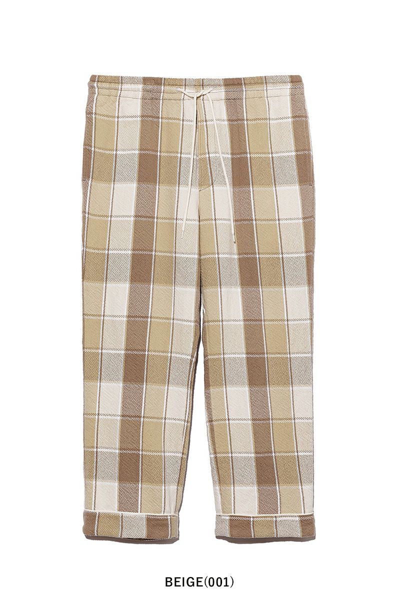 UNUSED(アンユーズド) | UNUSED(アンユーズド)Check easy pants