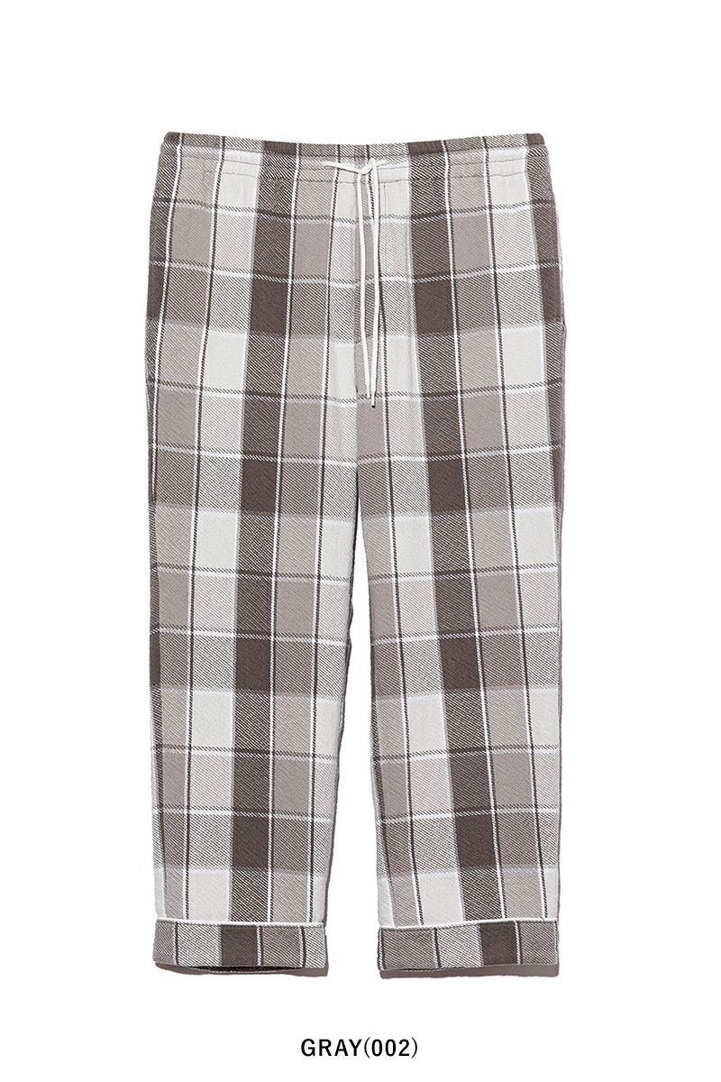 UNUSED(アンユーズド) | UNUSED(アンユーズド)Check easy pants