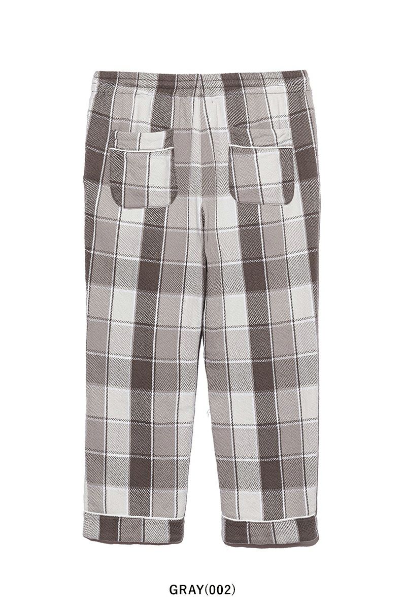 UNUSED(アンユーズド) | UNUSED(アンユーズド)Check easy pants