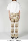 UNUSED(アンユーズド)Check easy pants チェックイージーパンツ UW1113 -15