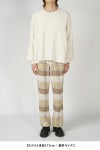 UNUSED(アンユーズド)Check easy pants チェックイージーパンツ UW1113 -16