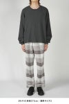 UNUSED(アンユーズド)Check easy pants チェックイージーパンツ UW1113 -17