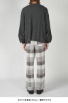 UNUSED(アンユーズド)Check easy pants チェックイージーパンツ UW1113 -18