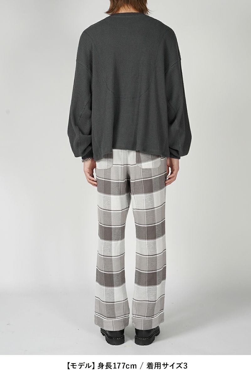 UNUSED(アンユーズド)Check easy pants チェックイージーパンツ UW1113 -18