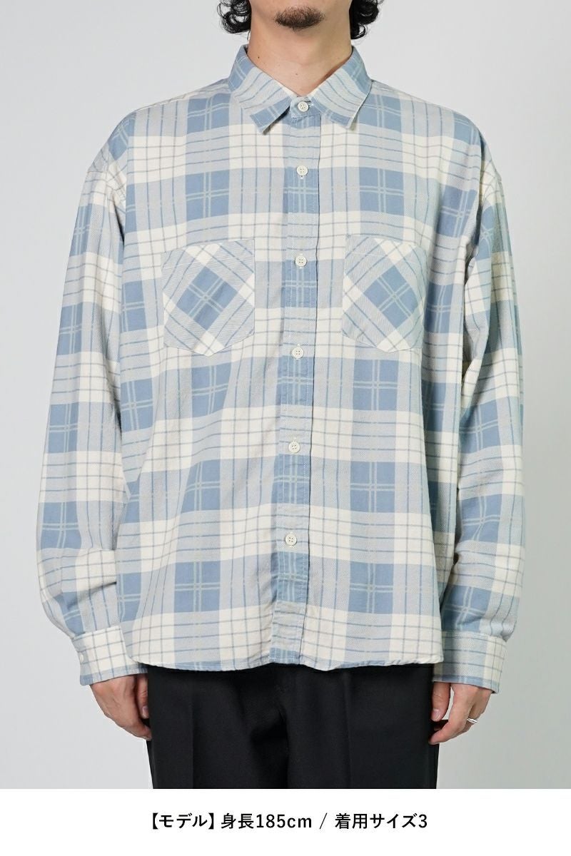 UNUSED(アンユーズド)Check shirt チェックシャツ US2384 -7