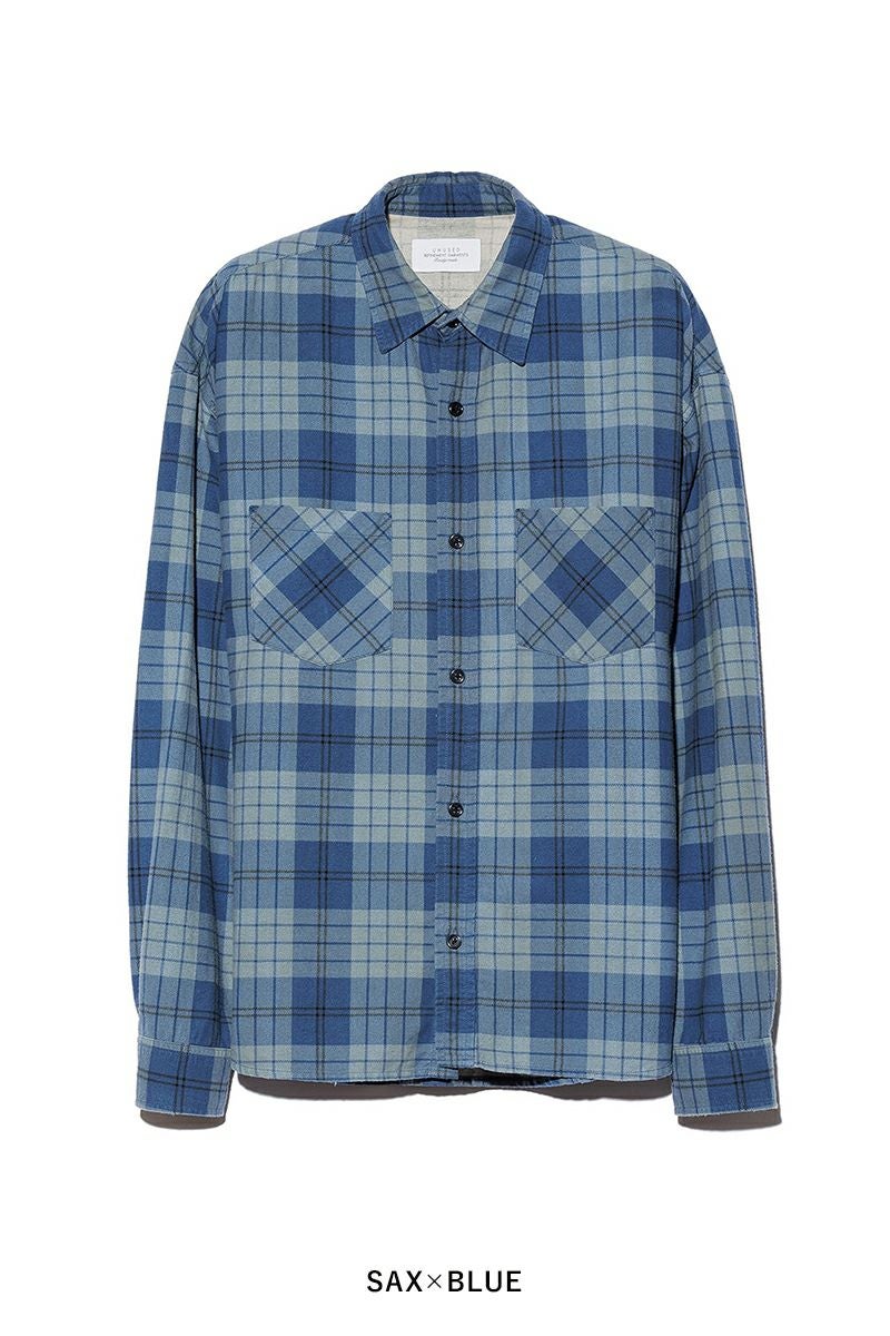 UNUSED(アンユーズド) | UNUSED(アンユーズド)Check shirt チェック