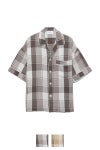 UNUSED(アンユーズド)Check short sleeve shirt チェック半袖シャツ US2416