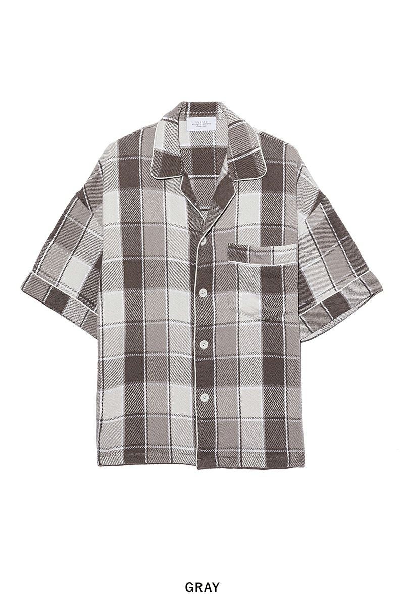 UNUSED(アンユーズド) | UNUSED(アンユーズド)Check short sleeve