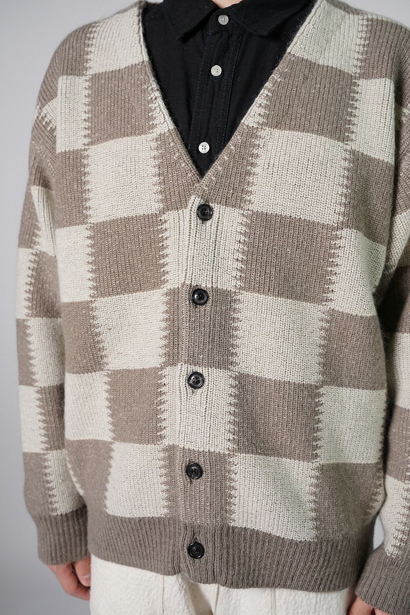 UNUSED(アンユーズド) | UNUSED(アンユーズド)Checkered flag cardigan