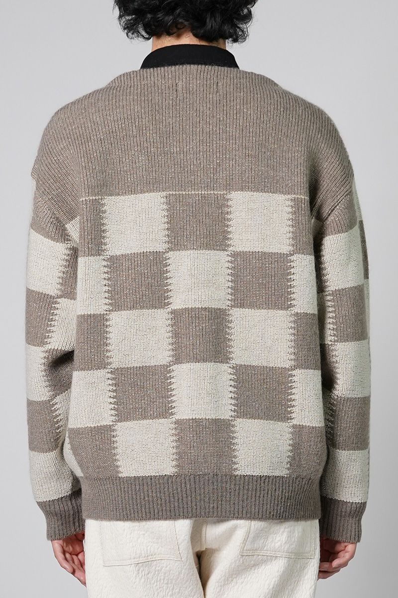 UNUSED(アンユーズド) | UNUSED(アンユーズド)Checkered flag cardigan