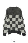 UNUSED(アンユーズド)Checkered flag cardigan　チェッカーフラッグVネックカーディガン US2364 -13