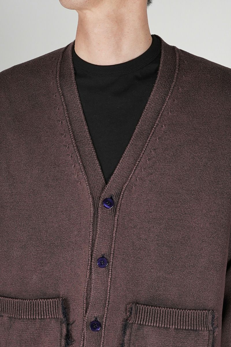 UNUSED(アンユーズド)Cotton knit cardigan コットンニットカーディガン US2437 -2