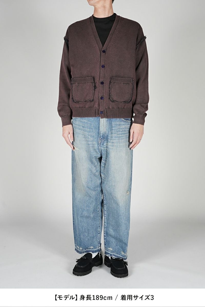 UNUSED(アンユーズド)Cotton knit cardigan コットンニットカーディガン US2437 -11