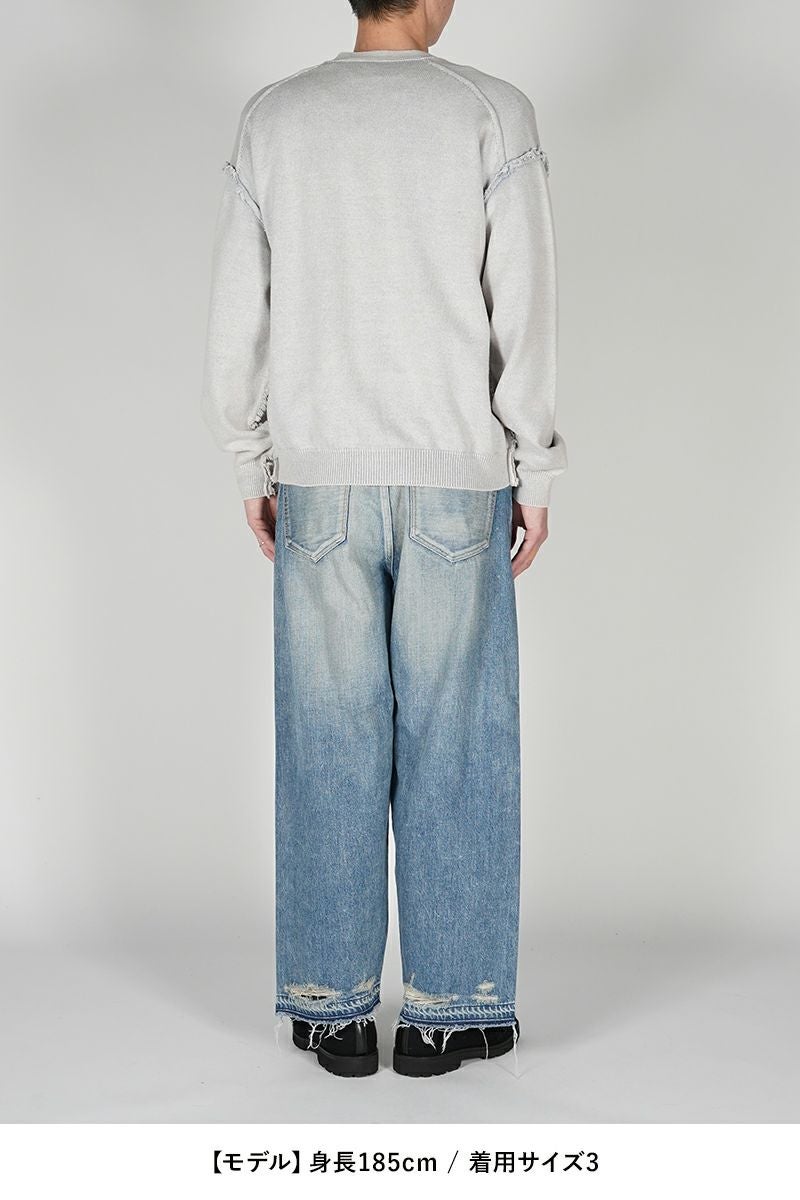 UNUSED(アンユーズド)Cotton knit cardigan コットンニットカーディガン US2437 -20