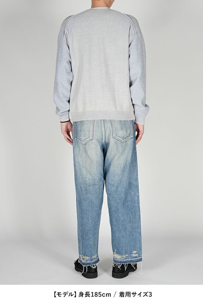 UNUSED(アンユーズド)Cotton knit cardigan コットンニットカーディガン US2437 -22