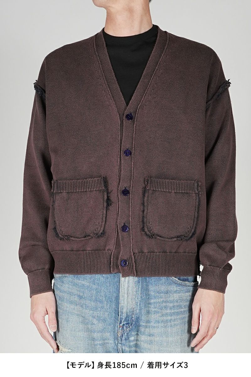 UNUSED(アンユーズド) | UNUSED(アンユーズド)Cotton knit cardigan