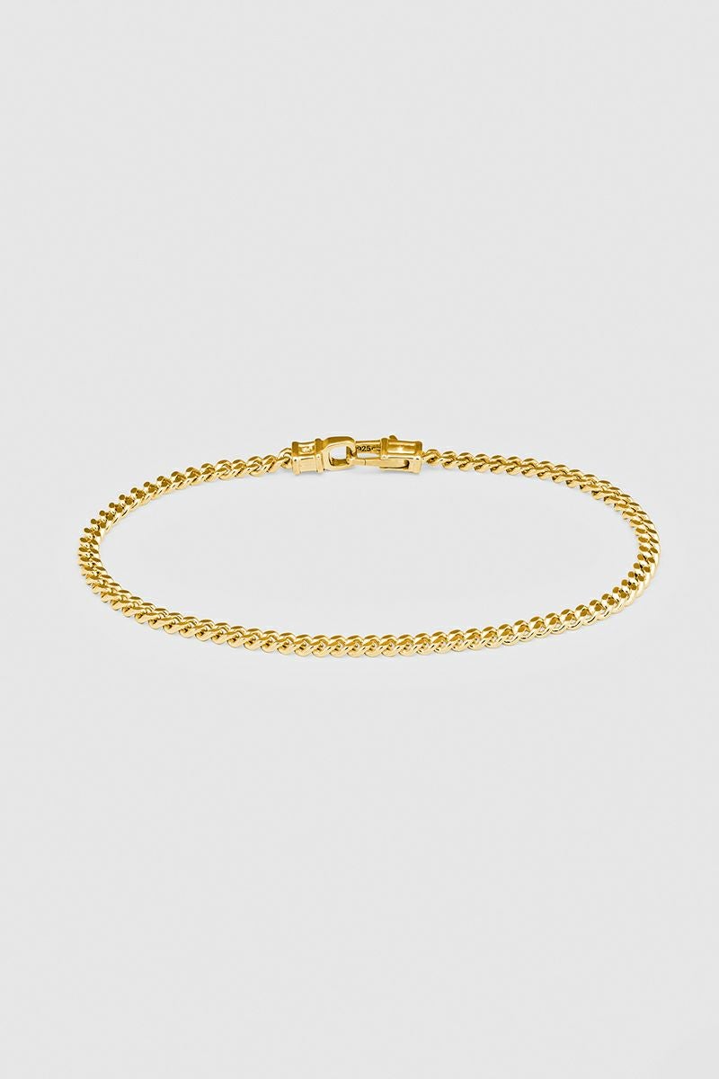 TOMWOOD(トムウッド) | TOMWOOD(トムウッド)Curb Bracelet M Gold