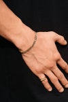 TOMWOOD(トムウッド)Curb Bracelet M Gold 100258 -4
