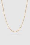 TOMWOOD(トムウッド)Curb Chain Slim Gold カーブチェーンスリムゴールド 100270