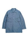 HUMIS(ヒューミス)DEFORMATION NAVY DECK SHIRT BLOUSON M-SH2001