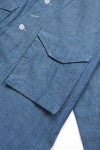 HUMIS(ヒューミス)DEFORMATION NAVY DECK SHIRT BLOUSON M-SH2001 -5