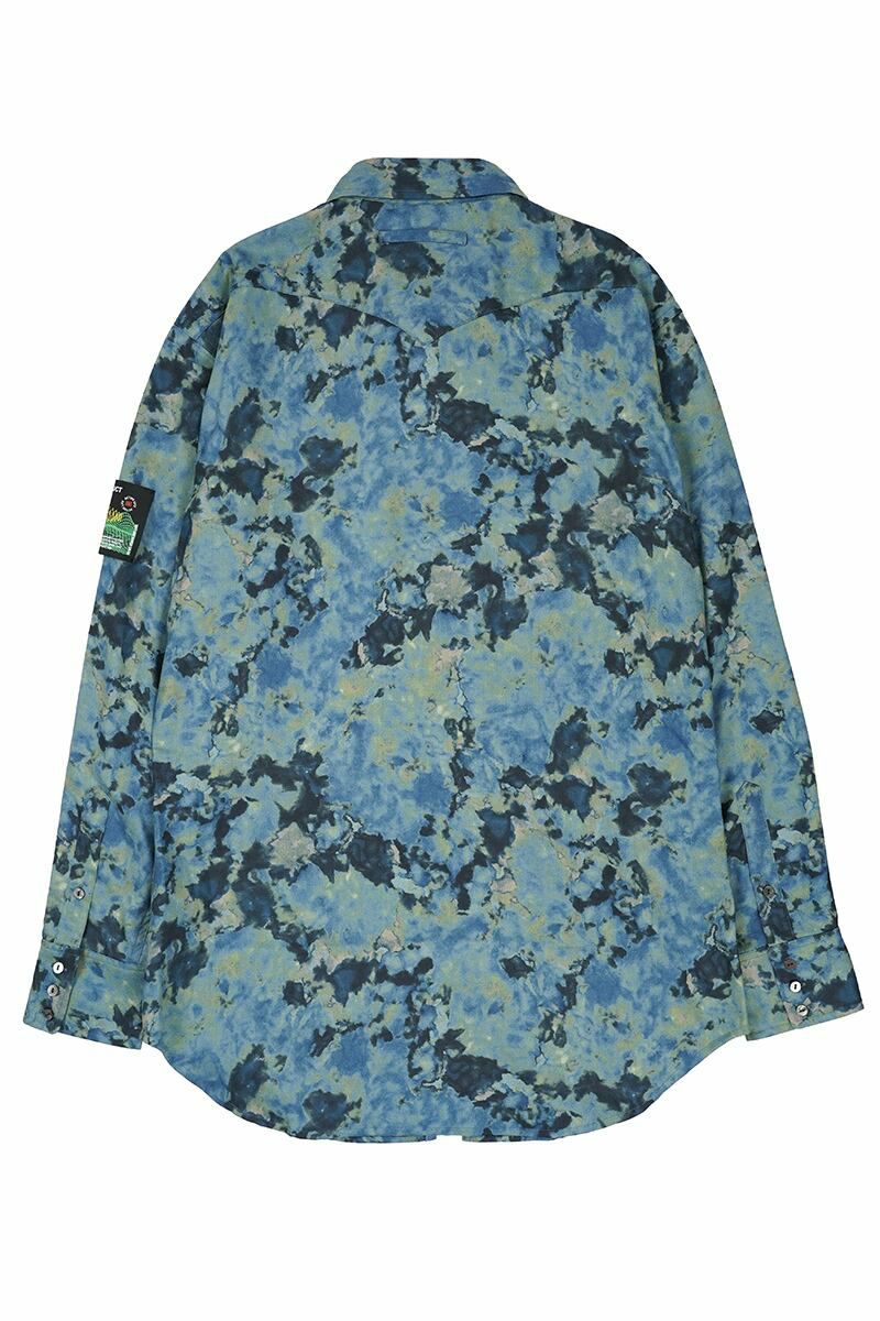 HUMIS(ヒューミス)DEFORMATION WESTERN SHIRT BLOUSON ディフォーメーションウエスタンシャツブルゾン M-SH1901B -2