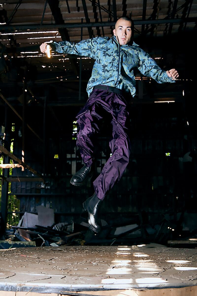 HUMIS(ヒューミス)DEFORMATION WESTERN SHIRT BLOUSON ディフォーメーションウエスタンシャツブルゾン M-SH1901B -12