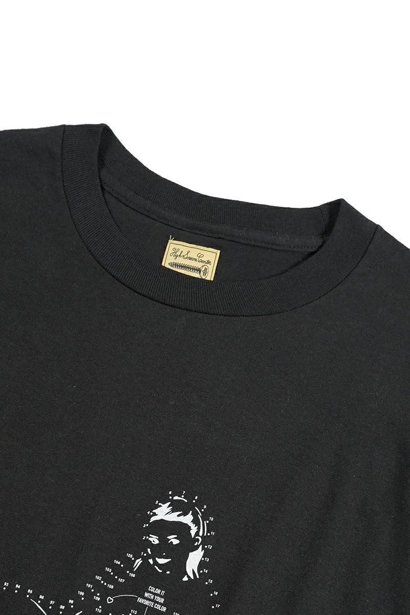 High Scream Center(ハイスクリームセンター)DOTTED LINE TEE ドットラインTシャツ HSC24SS-CT09 -3