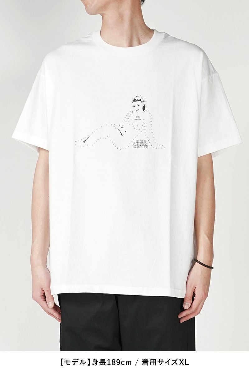 High Scream Center(ハイスクリームセンター)DOTTED LINE TEE ドットラインTシャツ HSC24SS-CT09 -15