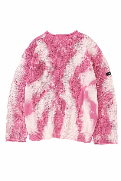 SYU.HOMME FEMM(シュウ オム フェム)FIRE WORKS PULLOVER SWEATER H20SS-19