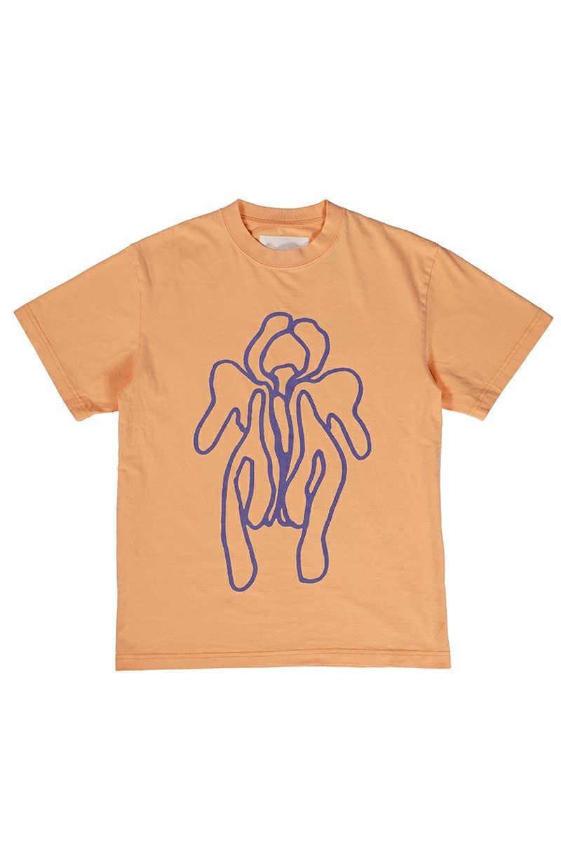 MARMOT(マーモット キャピタル)FLOWER SS フラワープリント半袖Tシャツ 24SS-L1-01 -1