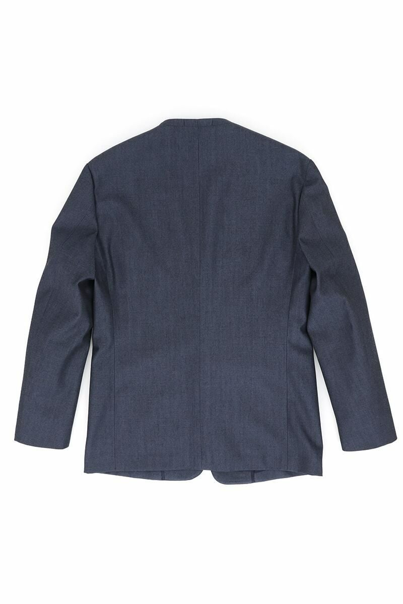 FORMME(フォーム) ノーカラージャケット(ウールギャバ) PM20AWJK102 -1